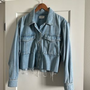 AGOLDE Nyx shirt jacket in Realm